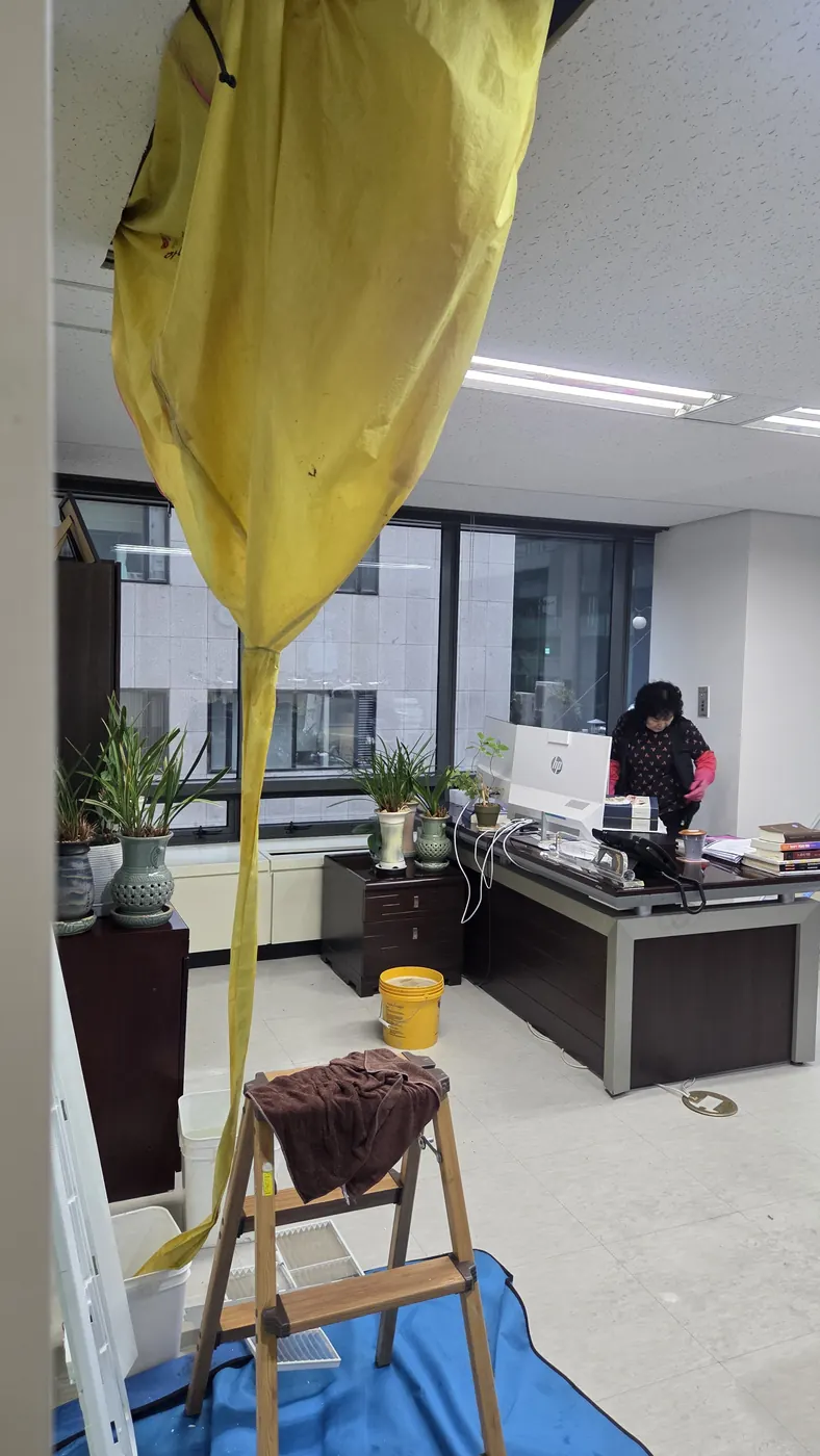 현장 작업 — 사천시 에어컨청소 현장
