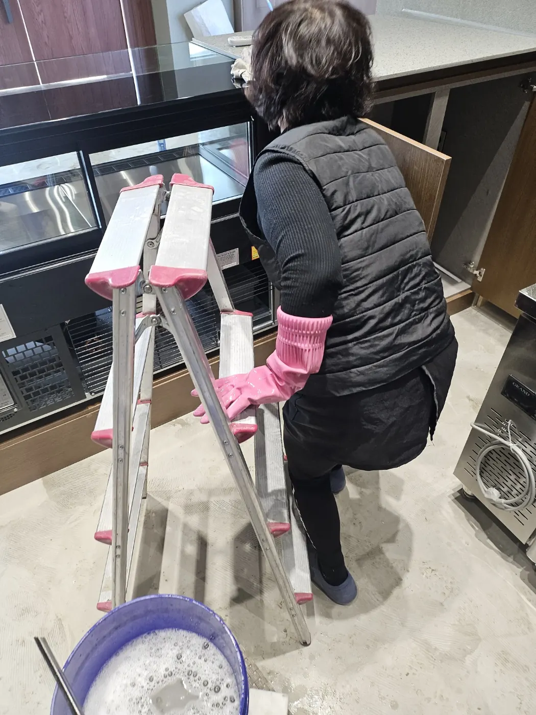 분진 제거 — 수동면 준공청소 현장