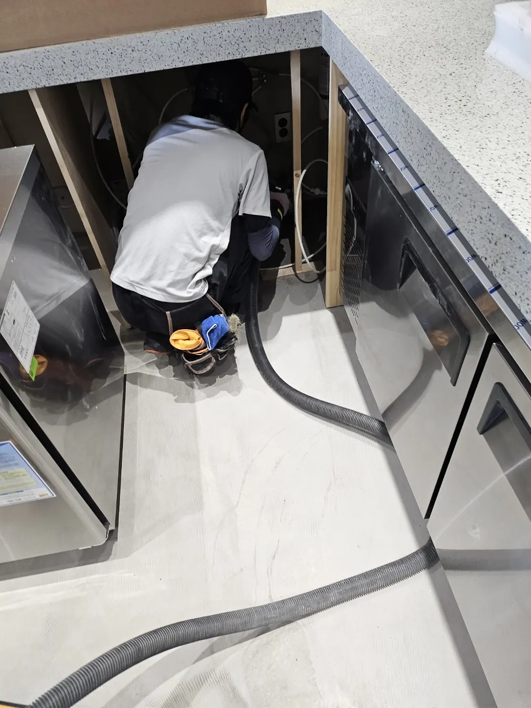 대양면 준공청소 시공 현장 — 준공 마감 확인